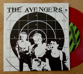 AVENGERS 7” We Are The One 1977 rare RED VINYL 500 made US punk BAGS, WEIRDOS