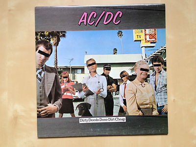 Atlantic K 50323 AC/DC AC DC - Dirty Deeds Done Dirt Cheap LP U.K. NM 