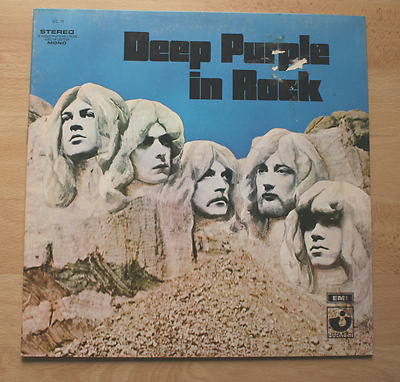 popsike.com - Seltene LP Vinyl Farbige Pressung Lila Violett Deep Purple in  Rock France 1978 - auction details