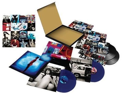 delikatesse sæt ind Minimer popsike.com - U2 - Achtung Baby 20th Anniversary 4 x Vinyl LP Box Set -  auction details
