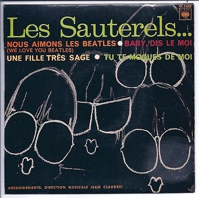 EP Les SAUTERELS "We love you beatles"