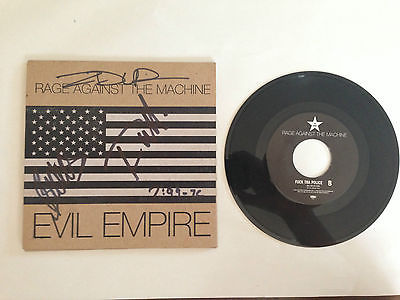 popsike.com - Rage Against the Machine Autographed and signed