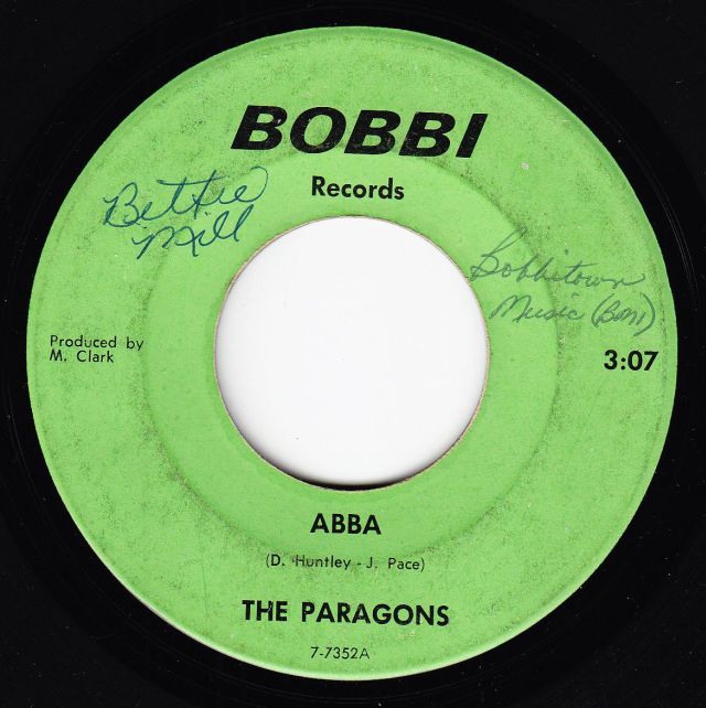 Garage 45 - Paragons - Abba - Bobbi - mp3 - rare