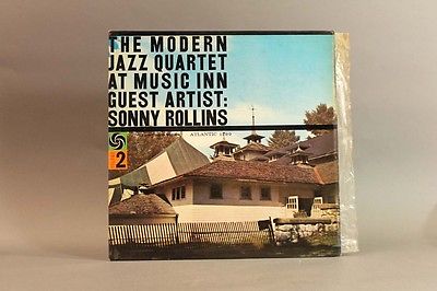 THE MODERN JAZZ QUARTET Music Inn w/Sonny Rollins Black Atlantic 1299 LP Record