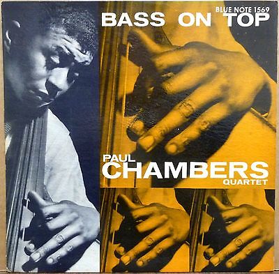 PAUL CHAMBERS Bass On Top BLUE NOTE Original LP 1569