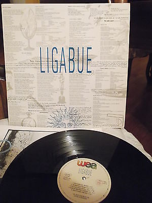  LUCIANO LIGABUE - LP VINILE LIGABUE / OMONIMO 1990 - WEA  90317 1560-1 - auction details