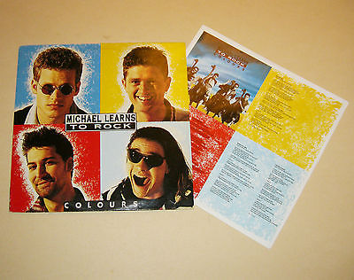 - MICHAEL ROCK - COLOURS - LP + RARE DANISH 1993 POP LISTEN - auction details