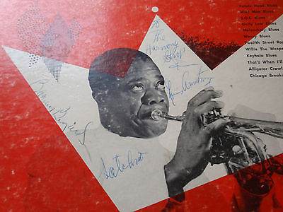 The Louis Armstrong story vol 2 SIGNED To The Harmony Shop Autographed