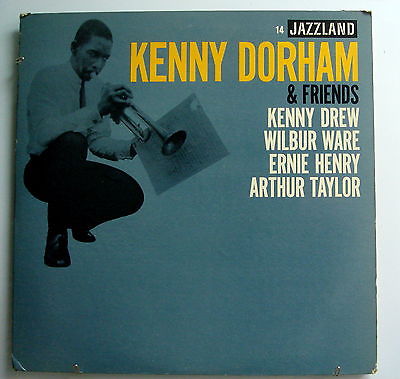 KENNY DORHAM & FRIENDS KENNY DREW-WARE-HENRY Self Titled JAZZLAND LP ORIG US DG