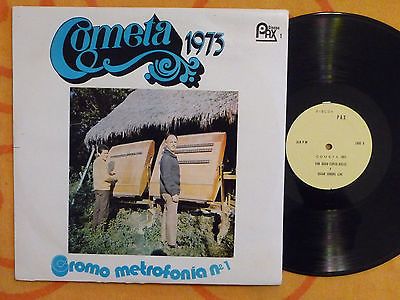 DAVID ESPEJO AVILES/OSCAR VARGAS LEAL Cometa 1973/Cromo Metrofonia No 1 LP RARE