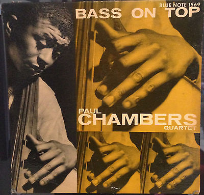 PAUL CHAMBERS Bass On Top BLUE NOTE DG Original LP 1569 Ear Mono