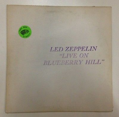 LED ZEPPELIN Live On Blueberry Hill RARE Vinyl 2LP Coloured Trade Mark Quality