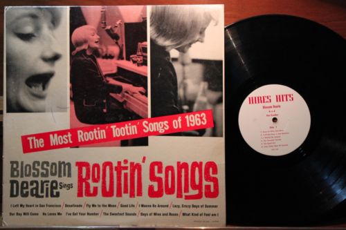 BLOSSOM DEARIE Sings ROOTIN' SONGS Hires Hits RARE 1963 MONO Female Jazz Vocal