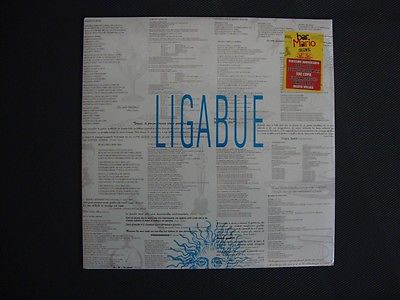  LIGABUE RISTAMPA 500 COPIE BAR MARIO RARO VINILE LP