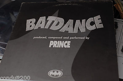 BATDANCE PRINCE BATMAN OST HONG KONG PROMO WEA 12 SINGLE LIMITED 50 ONLY EX RARE