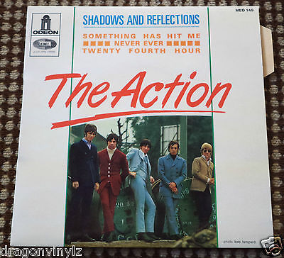 THE ACTION SHADOWS AND REFLECTIONS FRENCH 7"EP ODEON MEO 149 UNPLAYED 