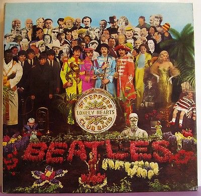 THE BEATLES Sgt. Pepper's Lonely Hearts Club Band Original UK Mono LP - Peppers