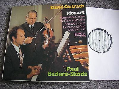 Eurodisc: Mozart sonatas, Oistrakh, Badura-Skoda. 2lp