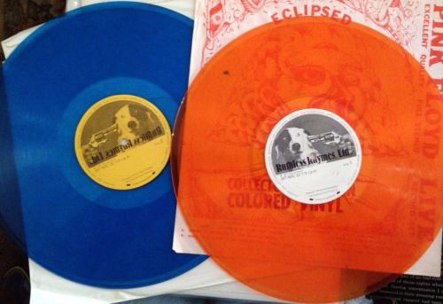 Pink Floyd  Eclipsed  Rare Colored Vinyl 200 Copies