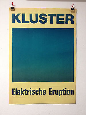 ELEKTRISCHE ERUPTION Original Kluster Poster