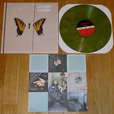  PARAMORE Brand New Eyes LP BLACK-YELLOW SWIRL VINYL /1800  fall out boy.blink 182 - auction details