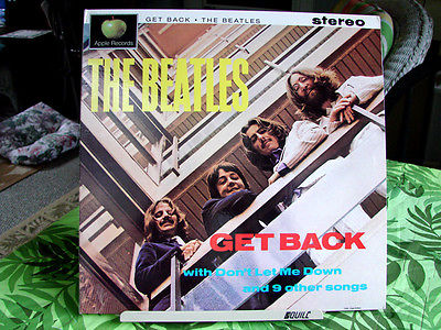 ビートルズ BEATLES / GET BACK 黒色レーベル 名盤ブート LP www 