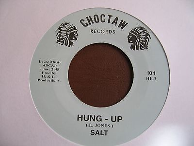 Salt - Hung Up Funk Breaks 45 Rare New Mint Choctaw Ltd Pressing Brainfreeze