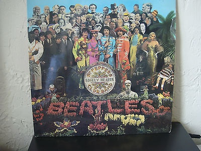 THE BEATLES Sgt. Pepper's Lonely Hearts Club Band Original UK STEREO LP Peppers