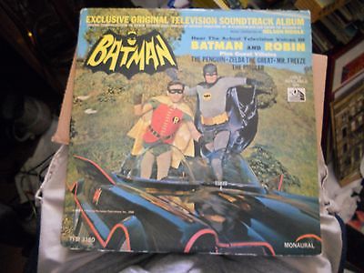 Batman And Robin Original Television Soundtrack 1966 20th Century Fox Records LP
