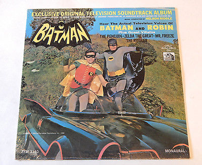 Batman Television LP Soundtrack - Nelson Riddle (1966) *Factory Sealed*