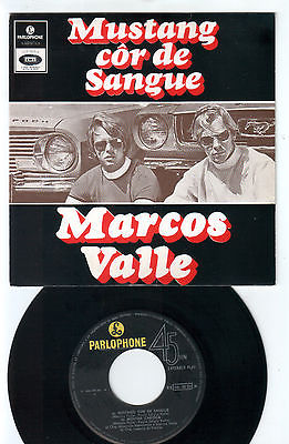  MARCOS VALLE EP "Mustang Côr de Sangue". Unique Portugal Press-NMINT