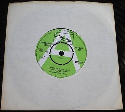 Four Tops 7 Rooms Of Gloom 7” Rare U.K. DEMO Motown