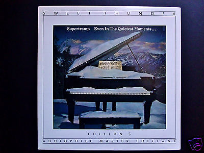  MFSL Supertramp - Even In The Quietest Moments Lp Sweet  Thunder Audiophile NM - auction details