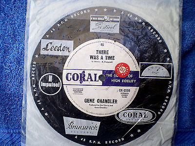 GENE CHANDLER-"RARE SOUL"'-THERE WAS A TIME/THOSE WERE THE GOOD OLD DAYS-45 7"