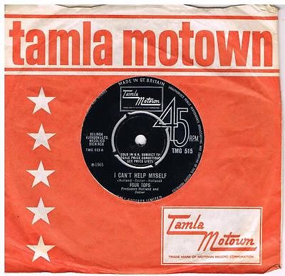 FOUR TOPS I can't help myself / Sad souvenirs Tamla Motown TMG 515 classic oldie