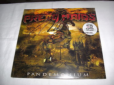 popsike.com - Pretty Maids Pandemonium LP RED Vinyl special limited to 100 copies NEW - auction