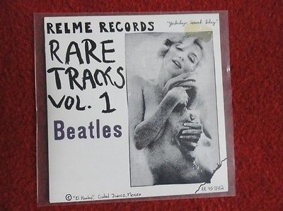 BEATLES Rare Tracks Vol. 1 NUMBERED 88/500 7" 45 EP RELME RECORDS RR 45-11412