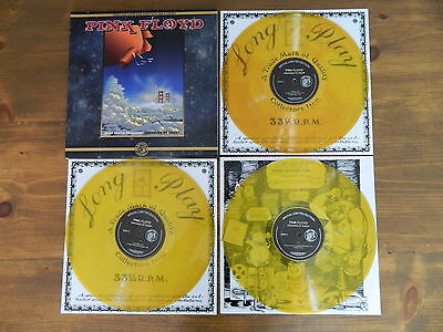 PINK FLOYD DEEP SPACE OAKLAND DREAMING OF SHEEP 3 X LP YELLOW CLEAR VINYL