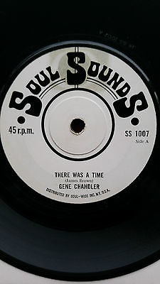 NORTHERN SOUL: Gene Chandler ?– There Was A Time / Those Were. SOUL SOUNDS. RARE