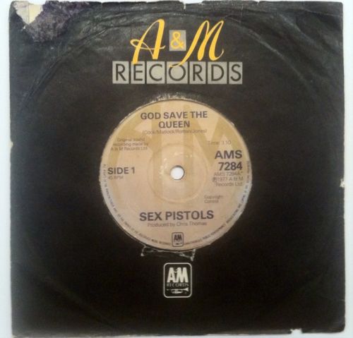 Sex Pistols God Save The Queen A&M