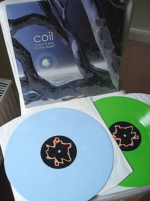 COIL lim/num 100 gatefold green + blue Vinyl 2LP Musick To Play In The Dark 2