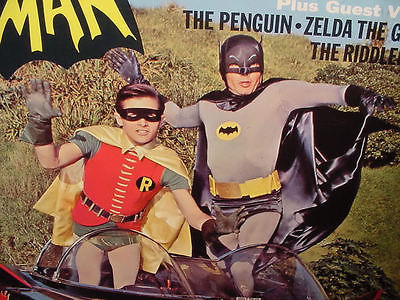 BATMAN EXCLUSIVE ORIGINAL TELEVISION SOUNDTRACK Vinyl LP 1966 NEAR MINT