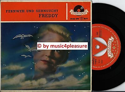 7" EP 1957 Freddy Quinn FERNWEH UND SEHNSUCHT Polydor 20266  SÜDAFRIKA  EX