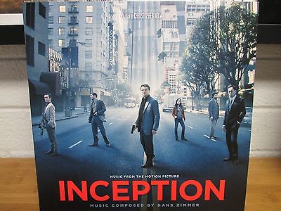 Inception Soundtrack, Vinyl LP, Clear vinyl, Rare - Hans Zimmer, Limited to 1000