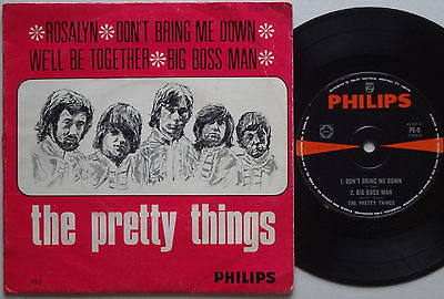 popsike.com - THE PRETTY THINGS Rosalyn RARE EP Pic Cover