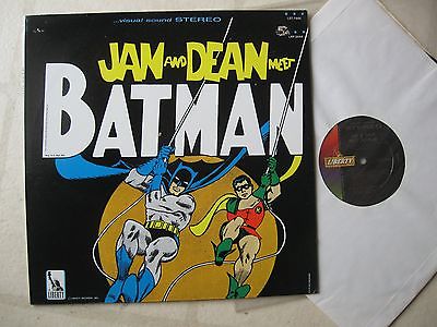 JAN & DEAN 1966 "Meet Batman" ORGNL US STEREO LP MINTY FRESH GOODNESS