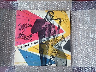 Roland Kirk " Triple Threat " Ext Rare 1956 Original King Records Mono 539 Exc