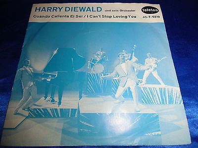 Harry Diewald - I Can't Stop Loving You *CV RAY CHARLES* - RARE GERMAN BEAT 7"