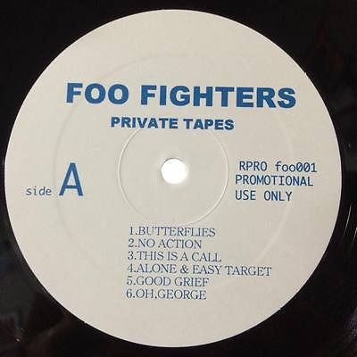 loco Corrección autobiografía popsike.com - FOO FIGHTERS Private Tapes LP aka Rough Mixes Tape 1994 promo  demos nirvana - auction details