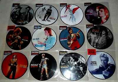 David Bowie All 12 40th anniversary 7" Picture Disc Singles Inc Young Americans